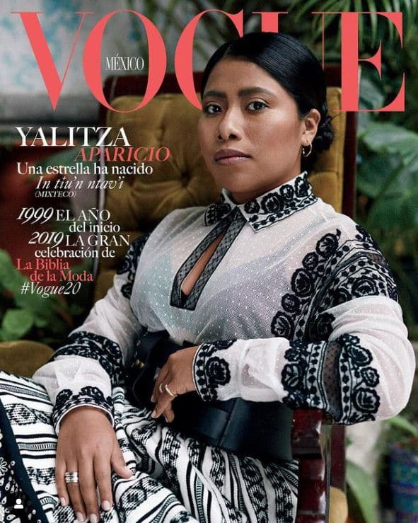 <b>Bonus</b>
<br>Gracias a las diversas portadas de revista que Yalitza ha protagonizado, la actriz ha lucido varios looks de alta costura como el vestido Dior de su portada para ‘Vogue’.