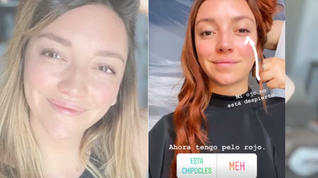 Regina Blandón cambia de look.