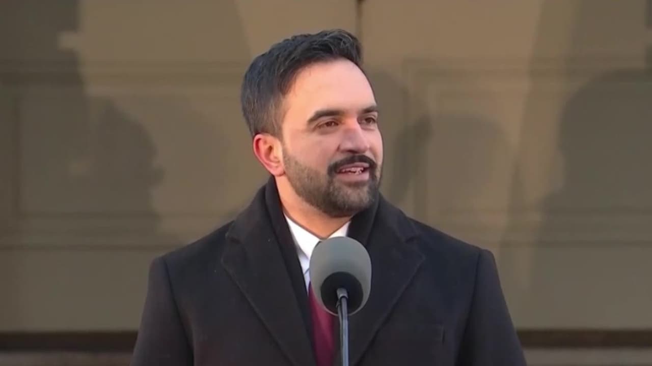 "No abandonaré mis principios": Mamdani toma posesión y da su primer discurso como alcalde de NY