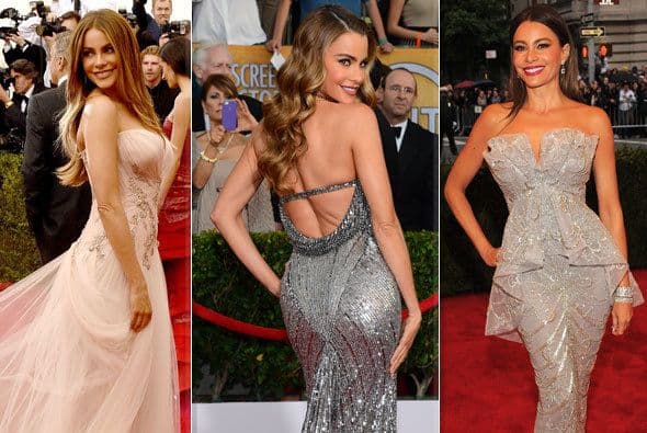 La colombiana que ha sabido sacarle partido a sus curvas en cinco años. Mira sus vestidos más 'hot'.