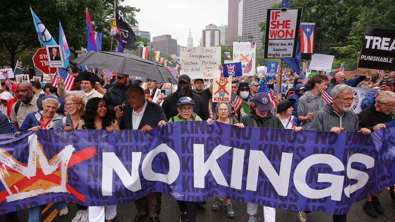 Filadelfia anuncia cierres de calles y restricciones por marcha “No Kings 3” este 28 de marzo