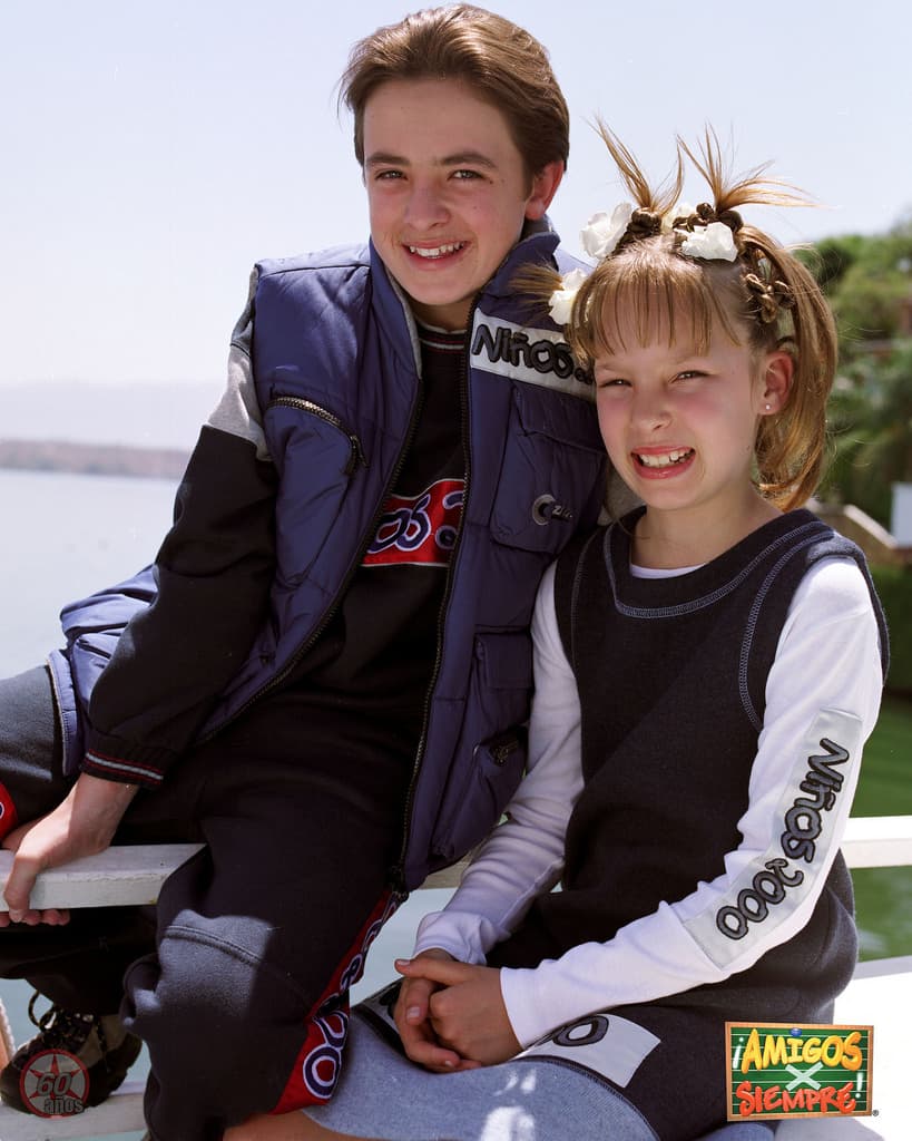 Belinda y Martin Ricca trabajaron juntos en la telenovela 'Amigos por siempre' (2000 ). Ella tenía 10 años y él 14. Aunque en la pantalla las cosas parecían estar en orden, la realidad era diferente.