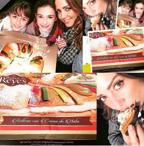 La rosca de reyes es una tradición mexicana que se celebra el seis de enero de todos los años. ¡El pan dulce con crema de nata sabe delicioso!