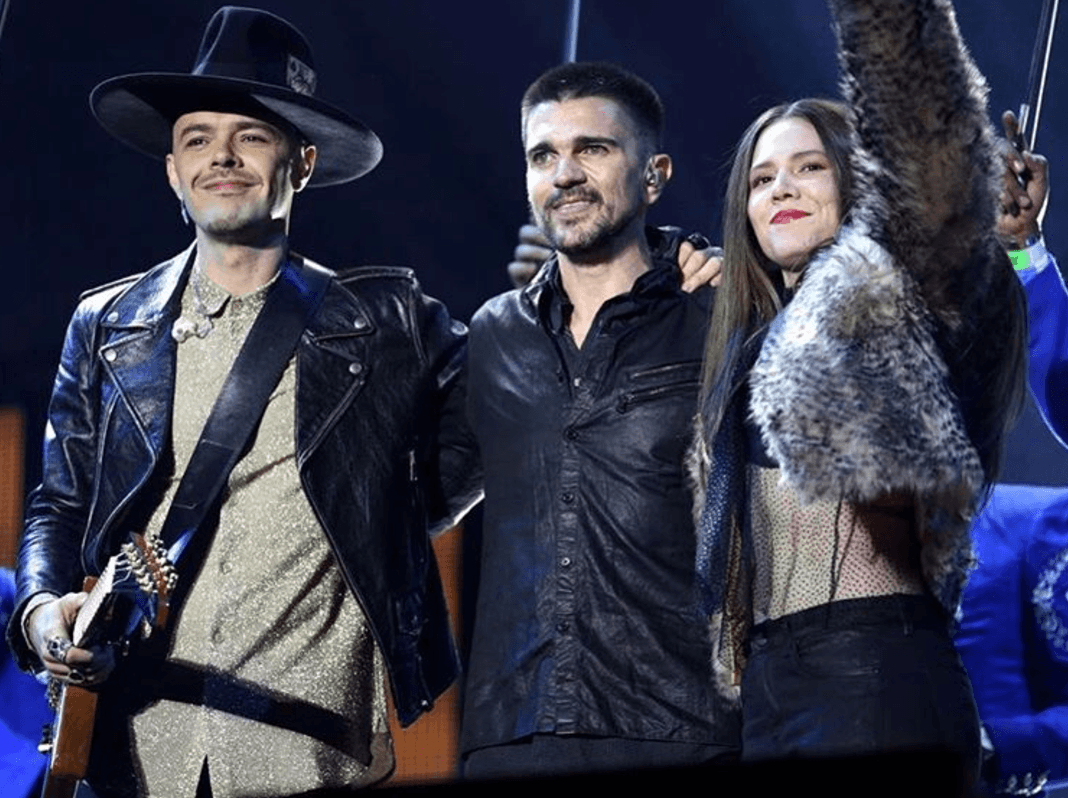 Jesse, Juanes y Joy vienen directo de México, donde participaron en el homenaje al maestro de maestros, Juan Gabriel.
