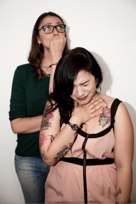 Con la cantante Carla Morrison comparte un 'momento triste'