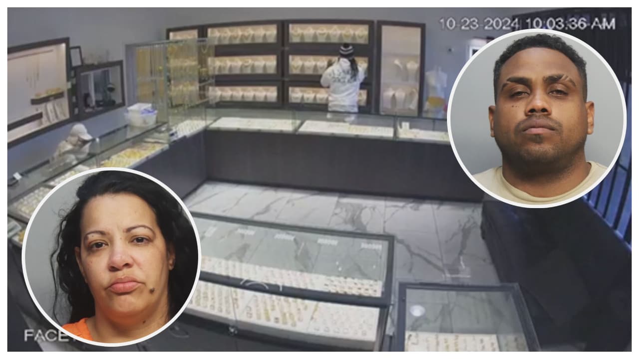 Pareja es arrestada en Miami Beach por millonario robo de una joyería en Tennessee