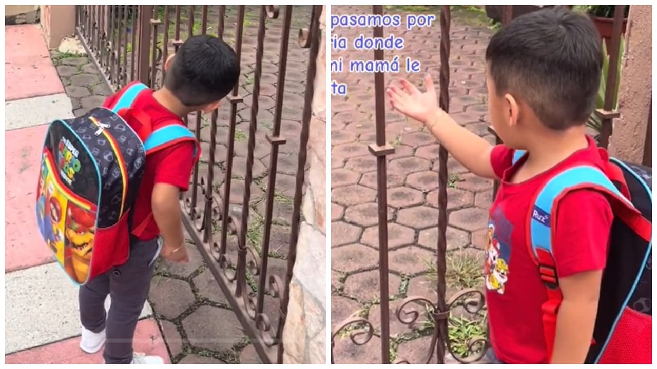 Niño sigue buscando a su abuelita en donde fue su funeral: video hizo llorar a Internet