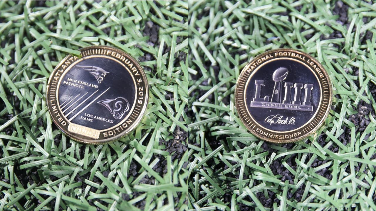 La moneda para el volado del Super Bowl LIII