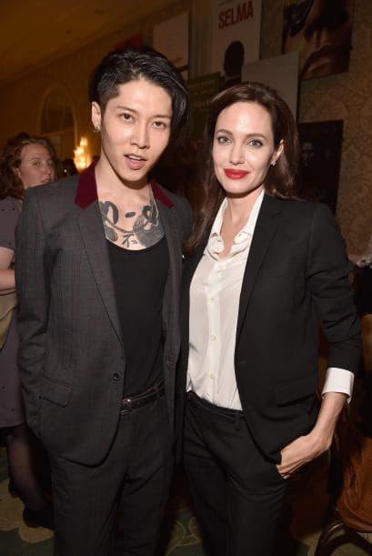 Angelina Jolie con Takamasa Ishihara