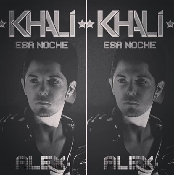 El actor se unió al grupo Khalí y promociona sus sencillos a través de YouTube.