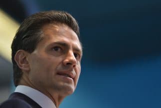 El presidente mexicano Enrique Peña Nieto.