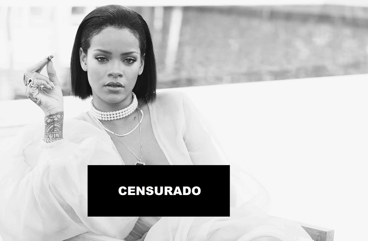 Rihanna cada vez está más explícita, esta vez enseñó de más usando transparencias en el videoclip de 'Needed Me'.