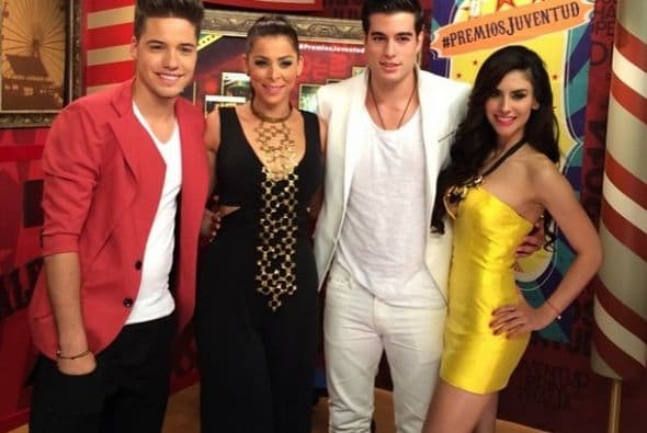 "En el #SocialFunHouse de @jessicacedielnet w/ @danilocarrerah and @Lourdesstephen", mostró William Valdes. (Julio 19, 2014)