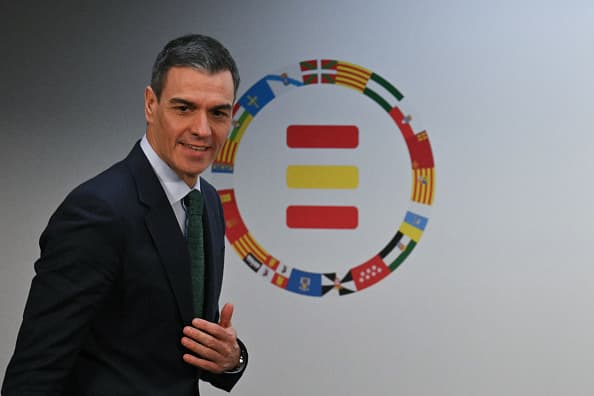 Pedro Sánchez en una imagen de archivo. (Photo by NICOLAS TUCAT / AFP) (Photo by NICOLAS TUCAT/AFP via Getty Images)