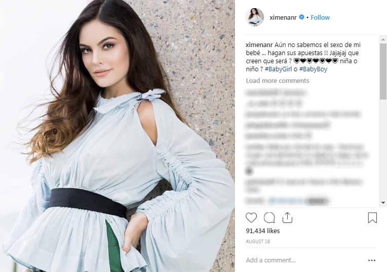Lamentablemente Ximena anunció el pasado 28 de agosto que 
<a href="https://www.univision.com/entretenimiento/ximena-navarrete-pierde-a-su-bebe-tras-15-semanas-de-embarazo">perdió al bebé</a> tras 15 semanas de embarazo, a través de Instagram.
