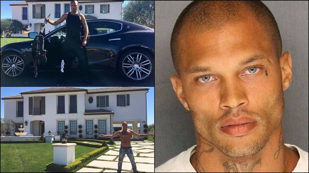 Jeremy Meeks, un Maserati y una mansión.