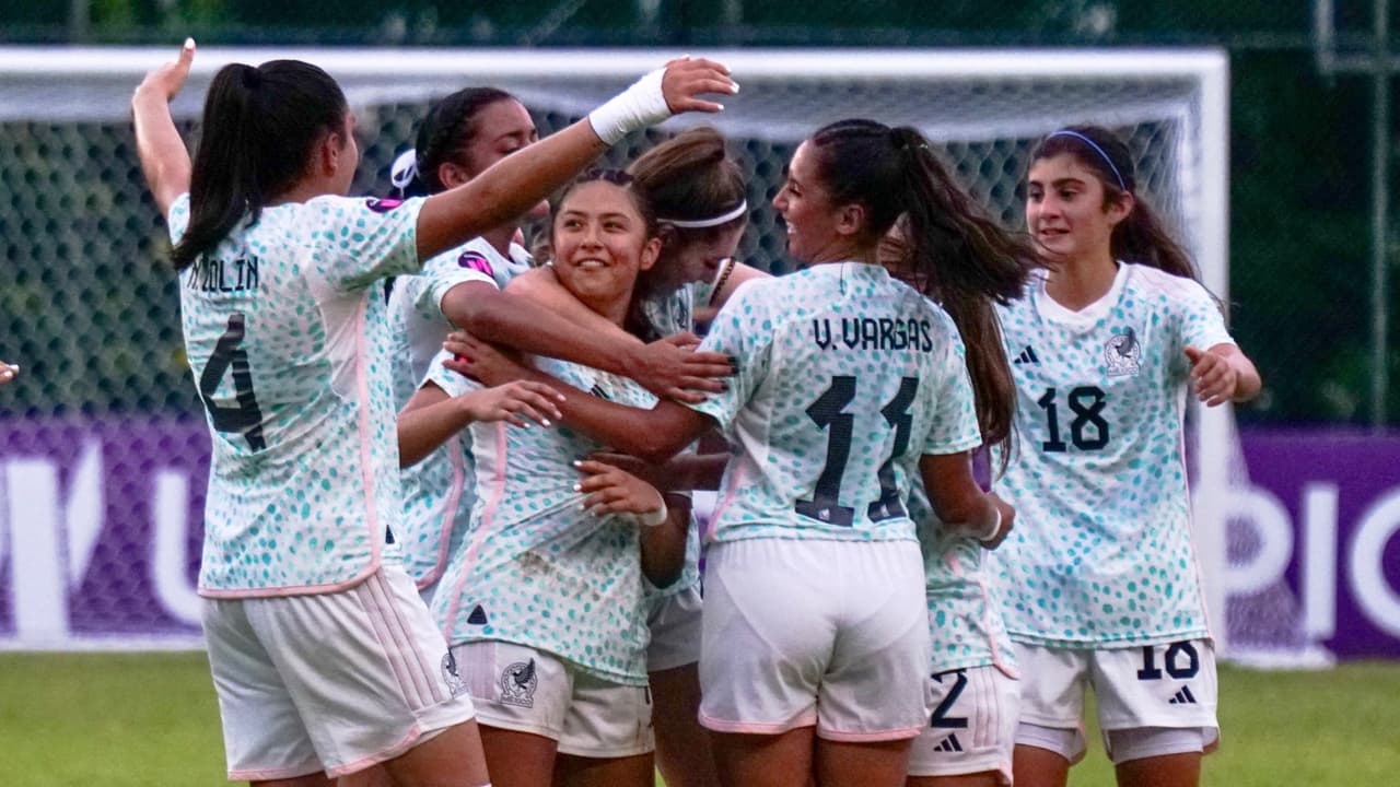 México mantiene el paso firme con goleada sobre Puerto Rico en el Campeonato Femenino Sub-20 de Concacaf