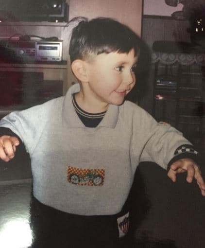 Un pequeño que inspira ternura.