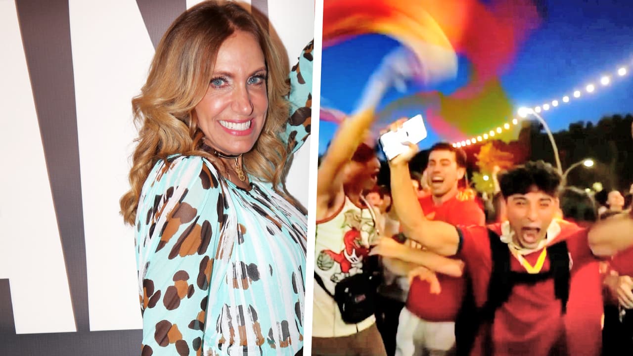 Lili Estefan se sumó a la fiebre del fútbol por el triunfo de España en la Eurocopa