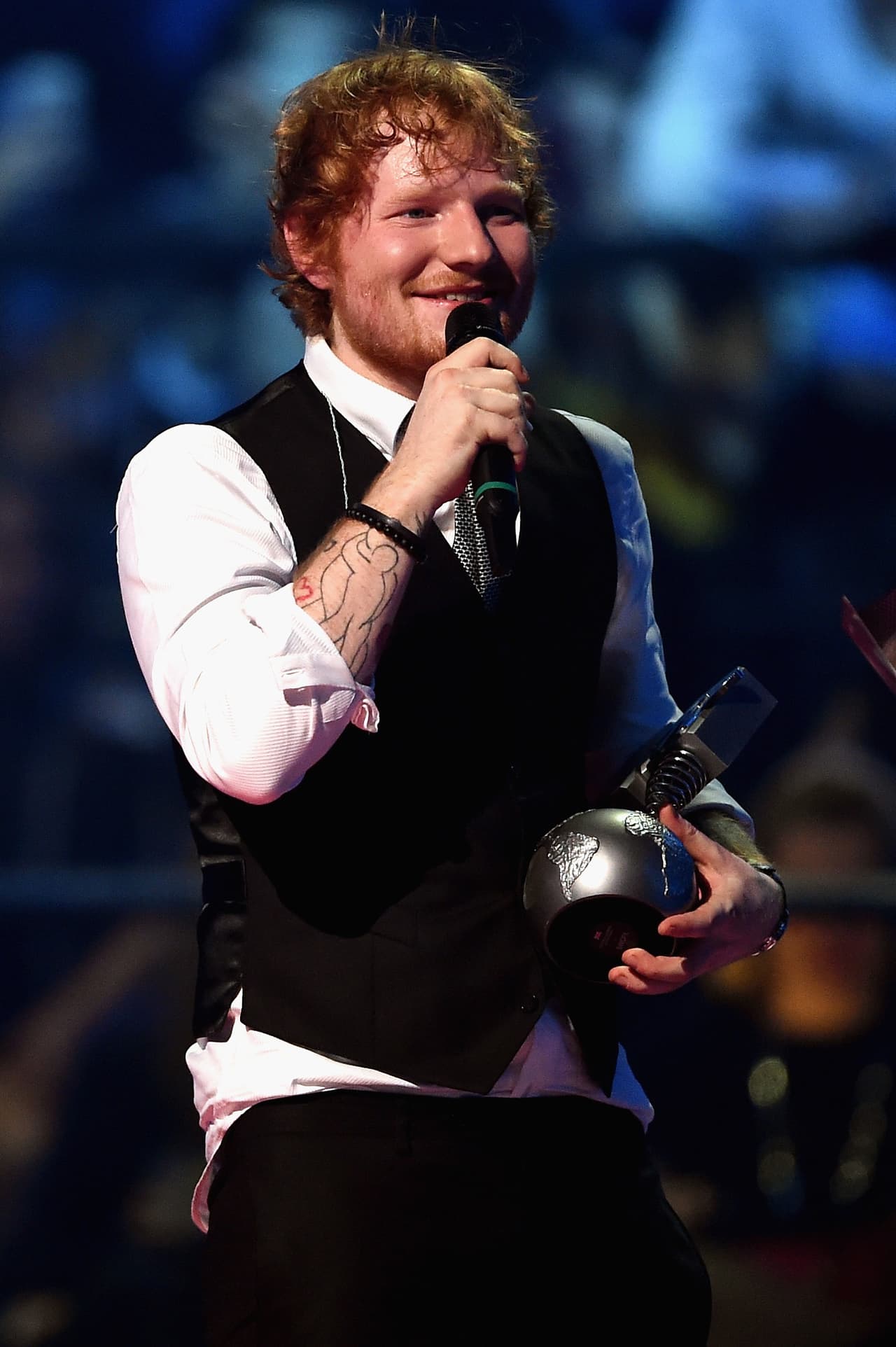 Ed Sheeran fue el host de la ceremonia y también se llevó a casa premios.