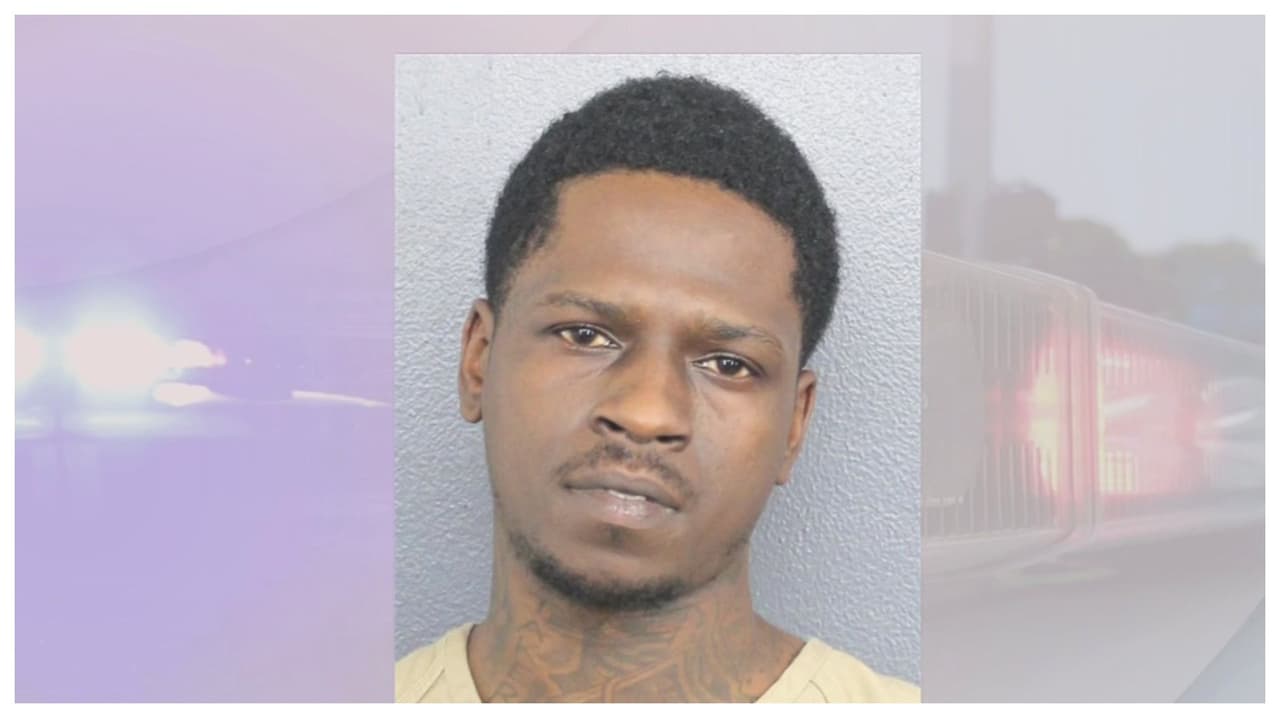 Arrestan a hombre acusado de disparar contra mujer en el condado de Broward, Florida