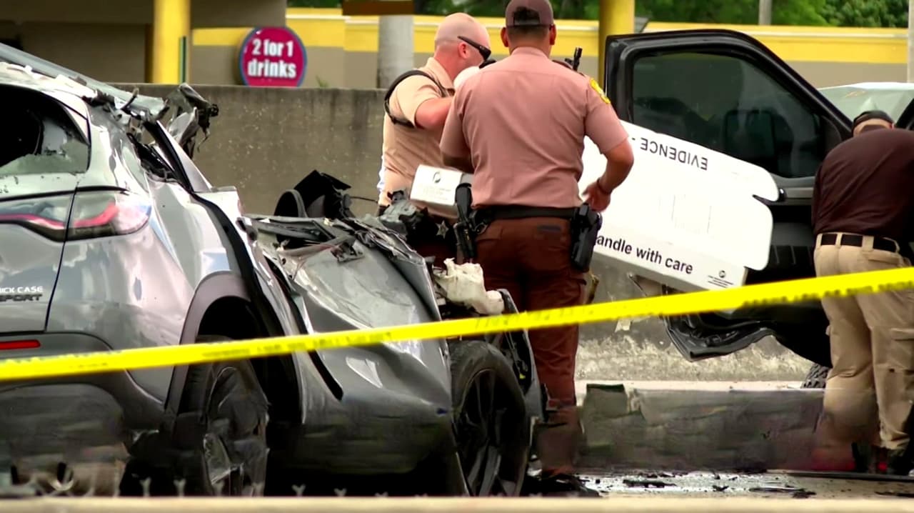 Revelan detalles de accidente en la autopista Palmetto en Doral que dejó un muerto y un herido