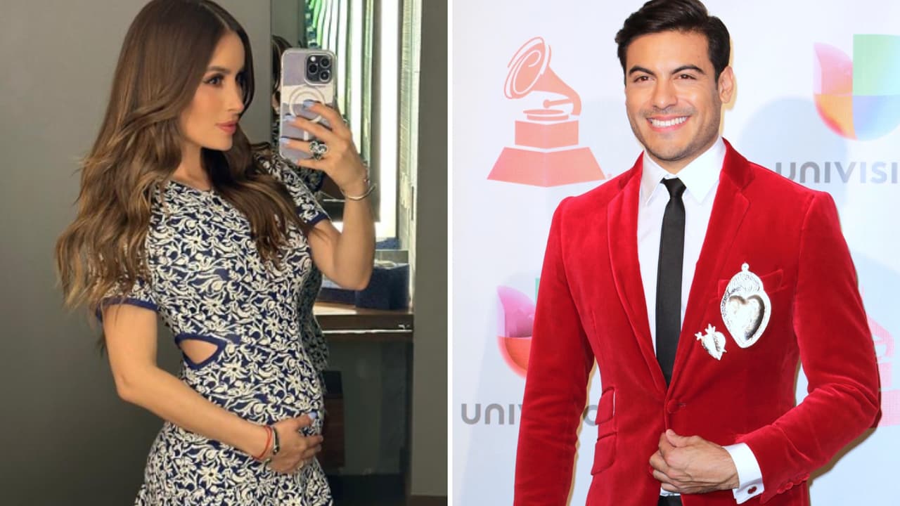 Así reacciona el bebé de Cynthia Rodríguez en su vientre cuando escucha cantar a Carlos Rivera