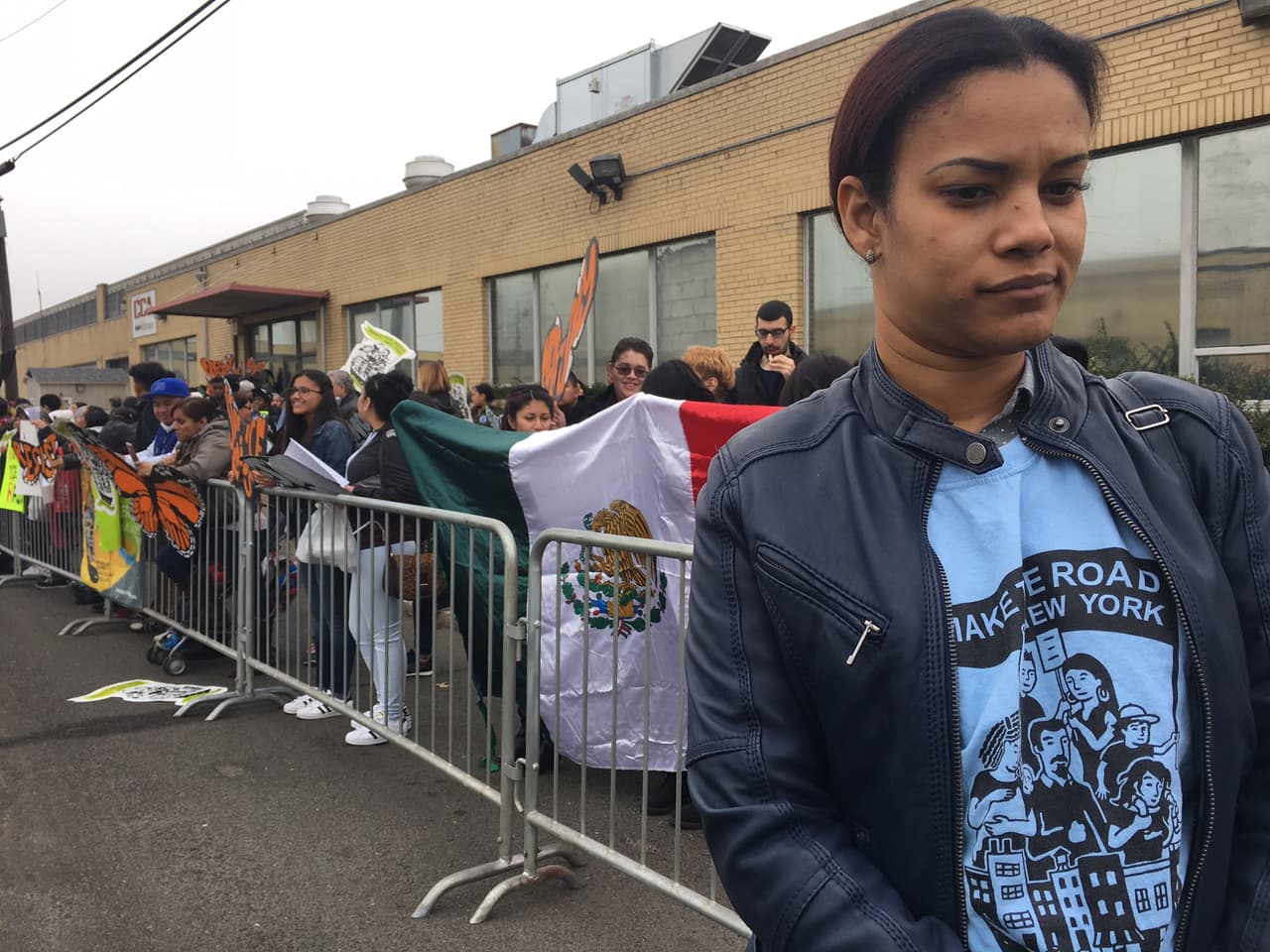 "Mi marido fue detenido por ICE y duró 11 meses en uno de los centros de Nueva Jersey. Fue una larga batalla y todavía seguimos peleando con eso", contó la dominicana Marlenis de los Santos.