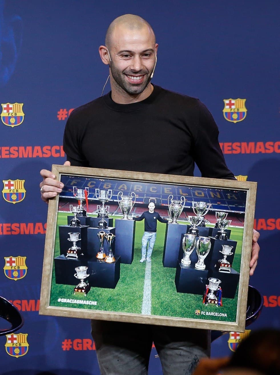 "Me siento un privilegiado. Que te valore tu gente es el mejor estímulo y regalo. Todas estas palabras de elogio que me dedicó el vestuario me las llevaré conmigo".