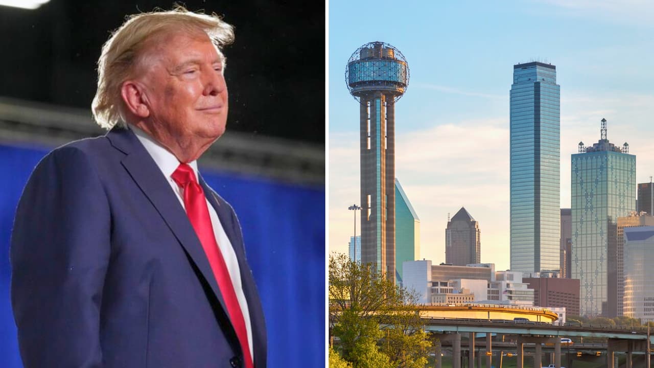 Donald Trump visitará Dallas y deja una duda: ¿quién pagará casi $2 millones en seguridad?