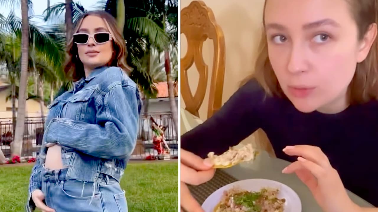 Kenia Ontiveros dice que en este embarazo come más saludable, pero sus platos de birria la contradicen