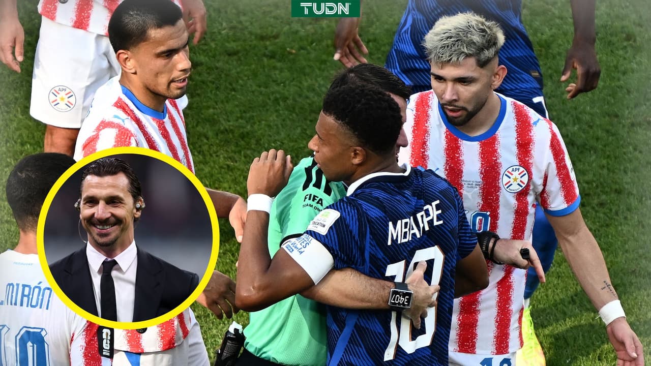 Zlatan explota tras provocaciones de Paraguay a Mbappé