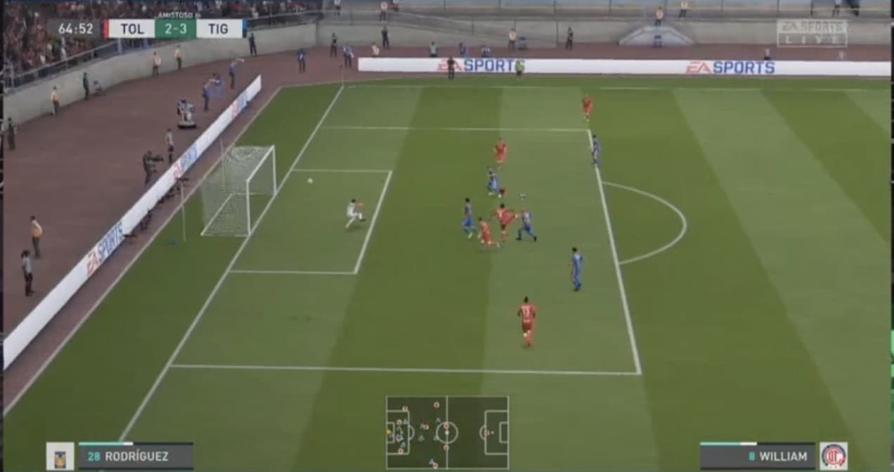 En un partido de ida y vuelta con muchas llegadas, el Toluca de Diego Rosales y los Tigres de Nahuel Guzmán se tienen que conformar con el empate a tres.