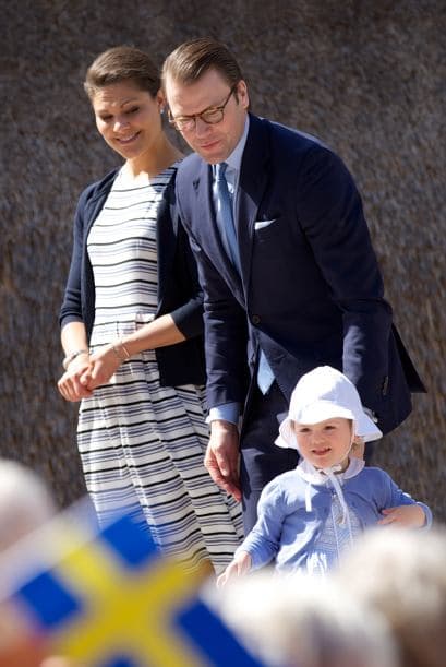 Ese camino estaba especialmente decorado para los más pequeños.