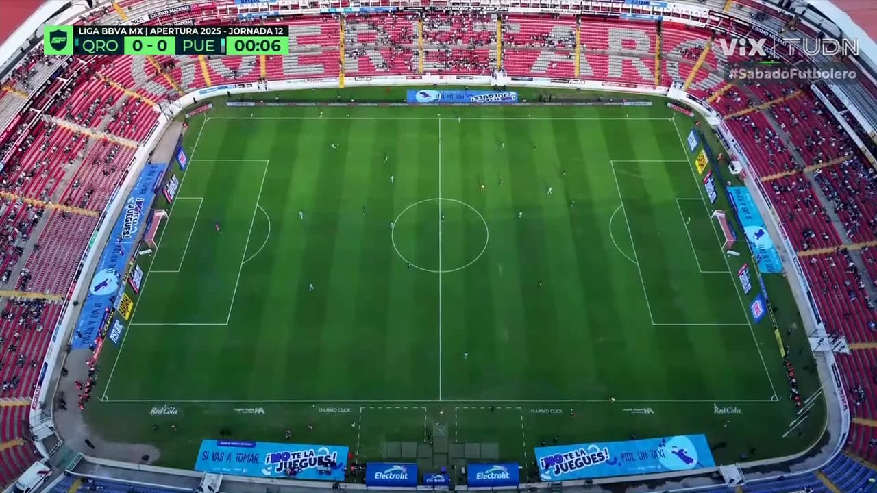 Querétaro vs. Puebla: horario y dónde ver el partido de la Jornada 12 del Apertura 2025
