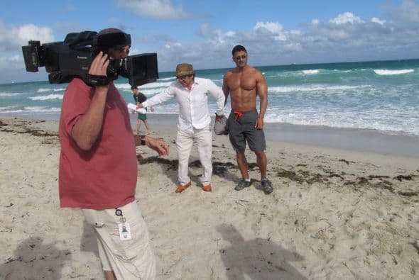 Y para las mujeres también hubo 'taco de ojo'.