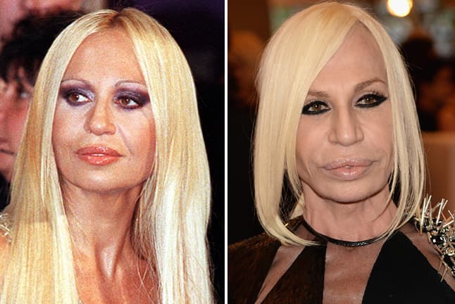 Aquí les mostraron una imagen cuando la diseñadora aún mostraba rasgos muy naturales. ¡Qué cambiazo!