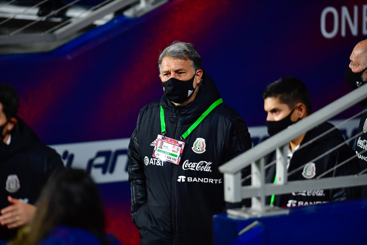 La selección mexicana se mostró lista y enfocada durante el reconociemineto del terreno de juego en Cincimnati.