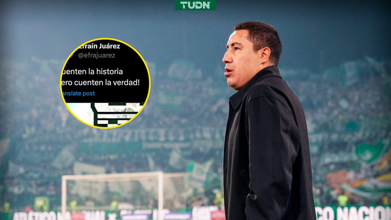 Efraín Juárez rompe el silencio y lanza dardo contra el Atlético Nacional