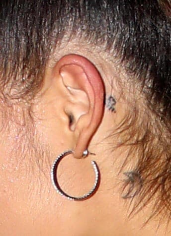 Incluso unos días después de que sucediera el atentado, 
<b>Ariana se tatuó</b> 
<b>detrás de la oreja</b> una pequeña abeja, también como homenaje a las víctimas del atentado.