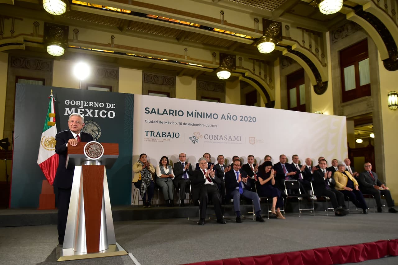 México eleva un 20% el salario mínimo para 2020, el mayor incremento en los últimos 40 años