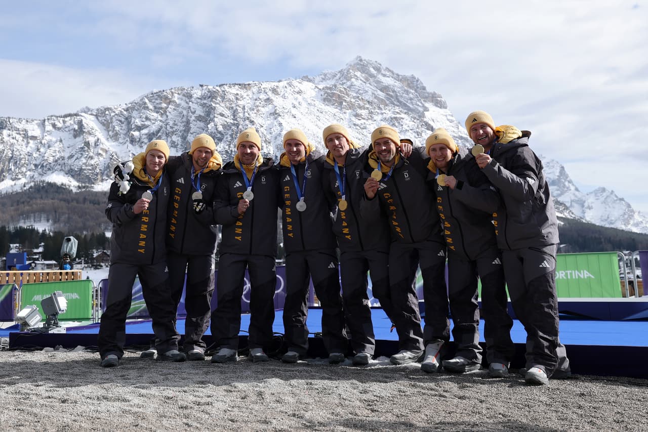 Alemania recupera dominio en cierre del bobsled en Milano Cortina 2026