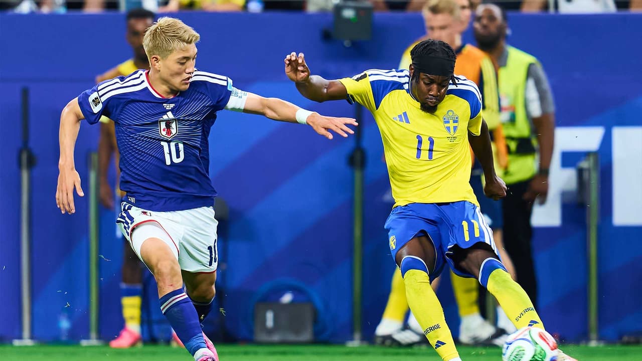 Suecia rescata un valioso empate ante Japón en Dallas