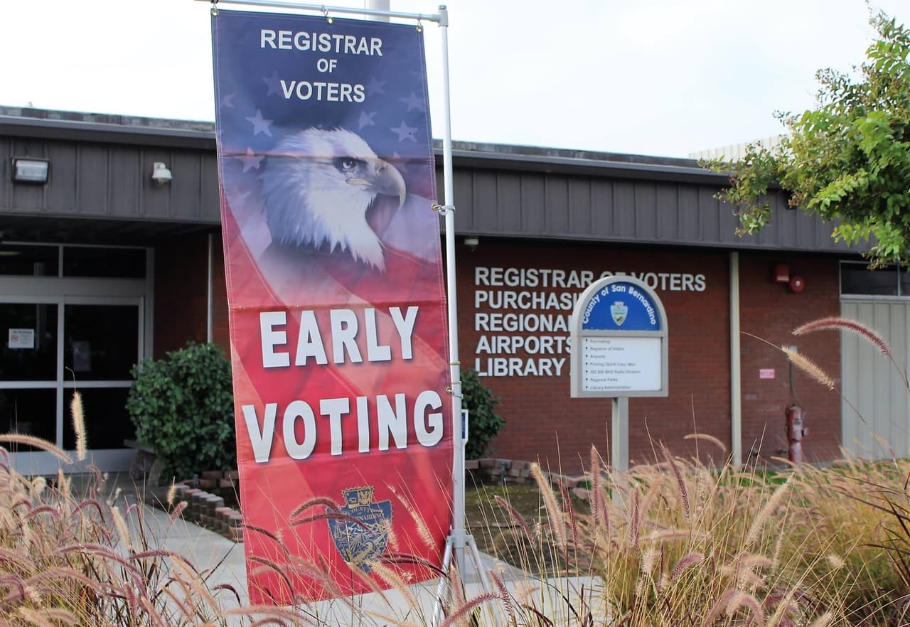 Voto adelantado con alta asistencia en el sur de California; sepa dónde votar en Riverside y San Bernardino