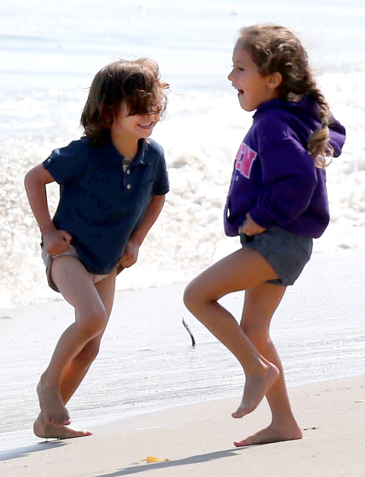 Aquí una foto en vísperas de su cumpleaños número 8.