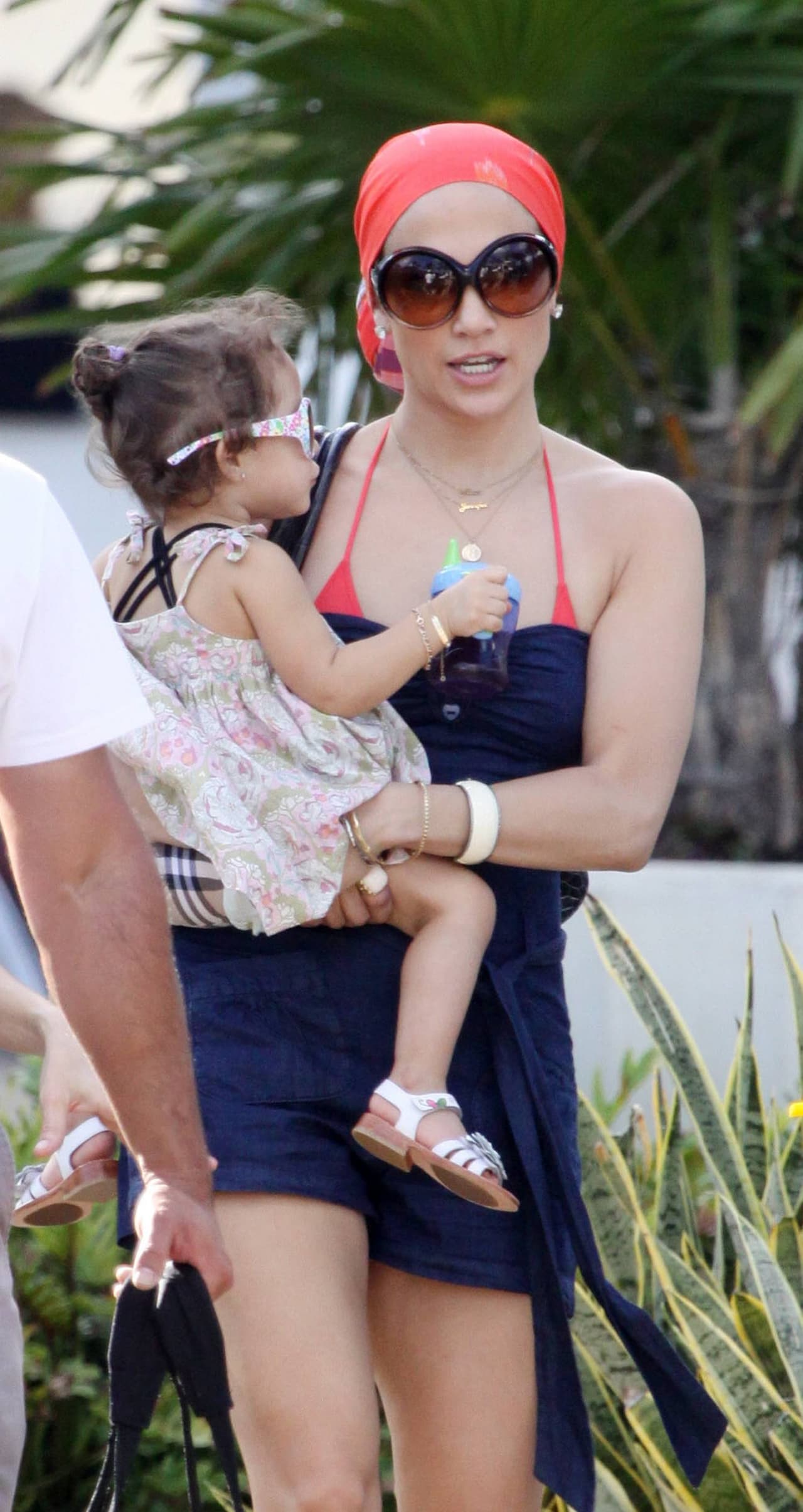 A su corta edad Emme ya lucía tan chic como su mamá.