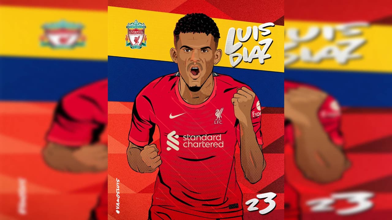 Liverpool refuerza la delantera con el exPorto Luis Díaz