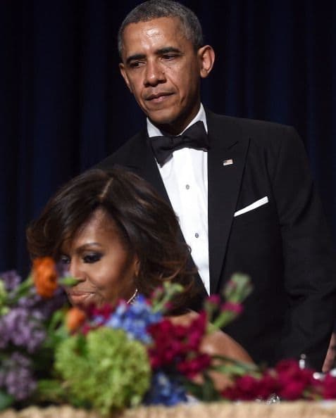 El presidente de Estados Unidos lució un elegante frac.