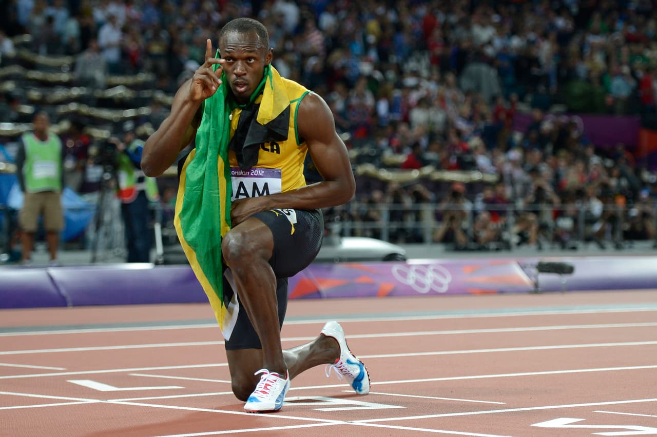 Los Juegos Olímpicos de Londres 2012 fueron los segundos en los que Bolt participó y lo hizo de qué manera.