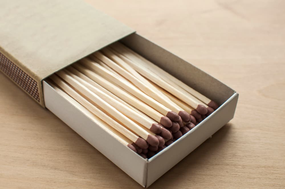 Cerillos de madera